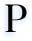 P