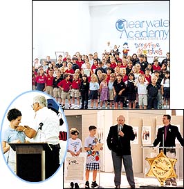Drug-Free Marshals in action - sponsored by the Church of Scientology